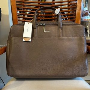 NWT MATT & Nat brown briefcase